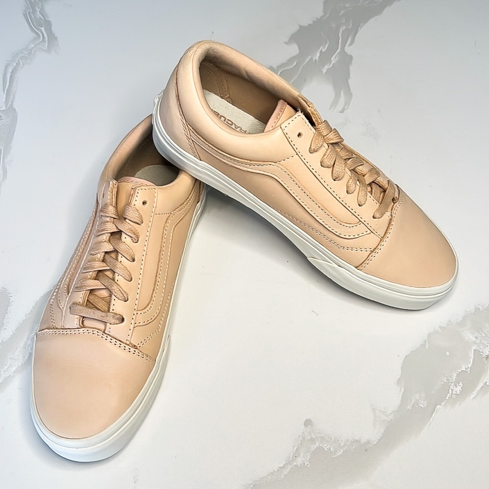 Vans Old Skool Veggie Tan Leather Womens 7.5 Mens Sz 6
